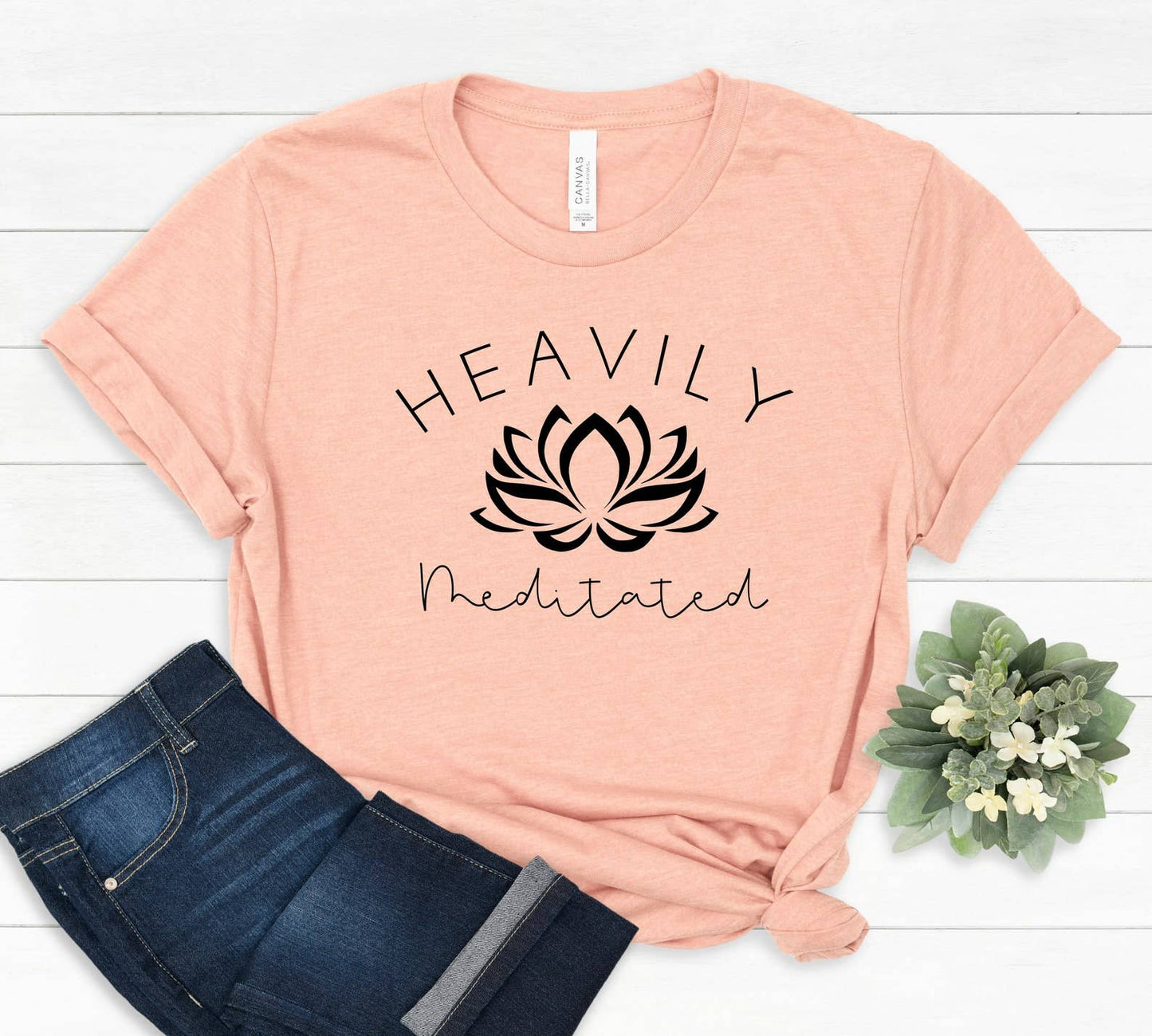 Heavily Meditated T-Shirt Unisex T-shirt, Sweatshirt, Hoodie, Long Sleeve Tee - T-Shirt, Sweatshirt, Hoodie