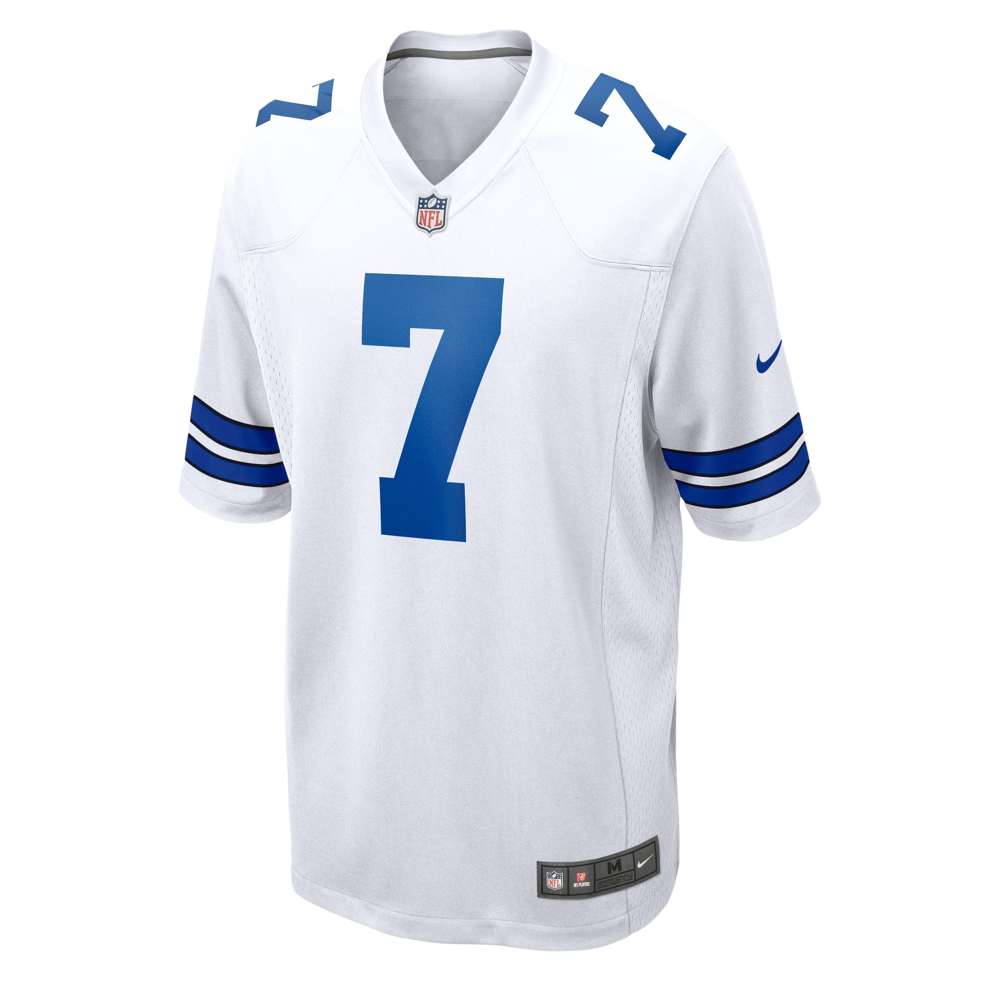 Trevon Diggs Dallas Cowboys Game Jersey - White football jersey product view 2