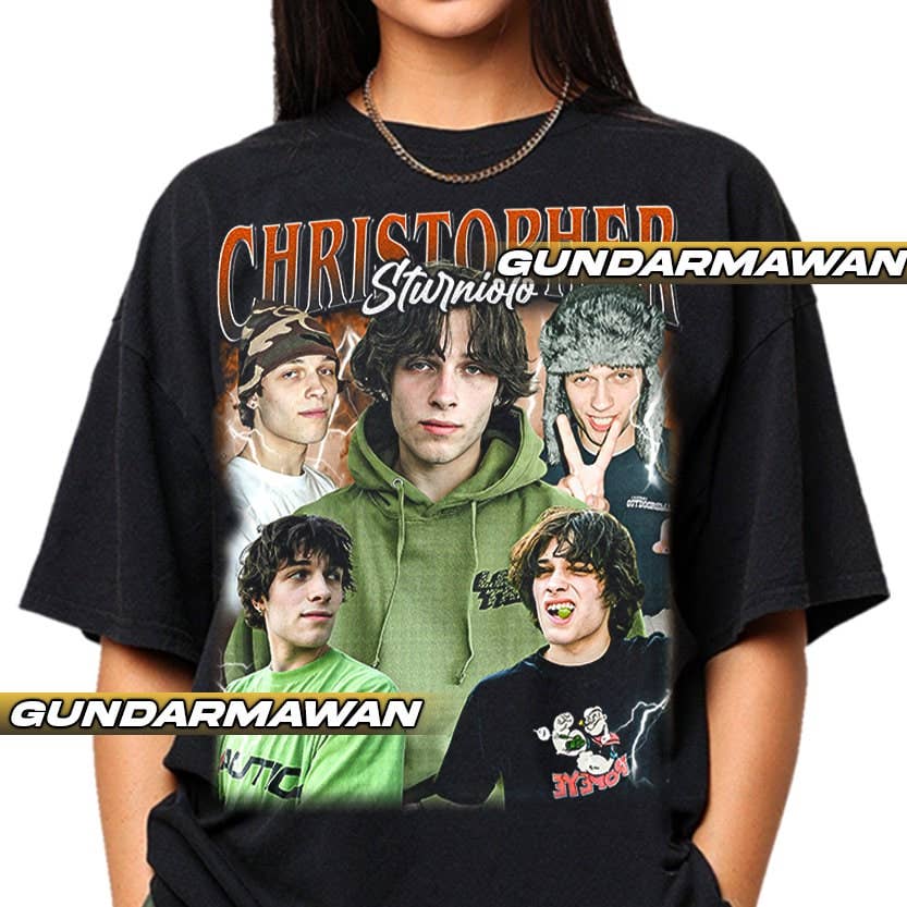 Limited Christopher Sturniolo Vintage T-Shirt  Unisex Gift Unisex T-shirt, Sweatshirt, Hoodie, Long Sleeve Tee - T-Shirt, Sweatshirt, Hoodie