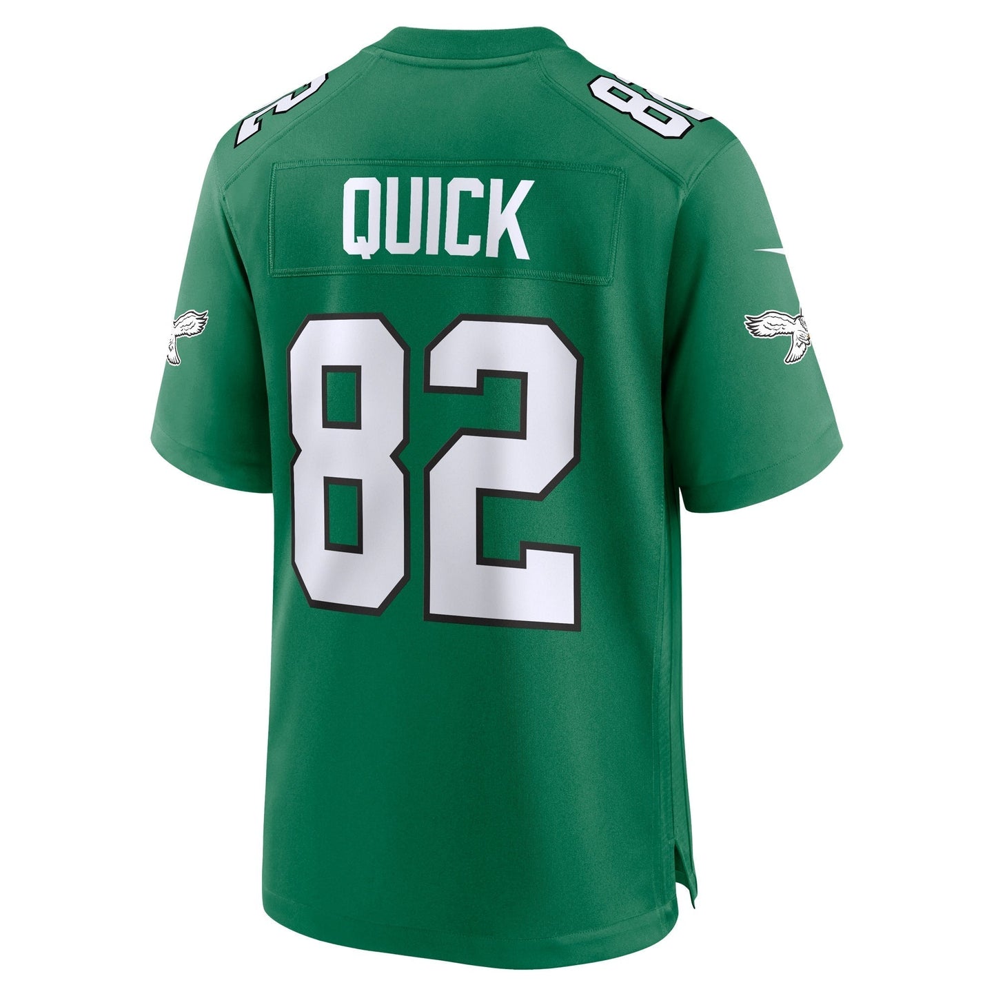 Mike Quick Philadelphia Eagles Alternate Game Jersey - Kelly Green football jersey product view 3