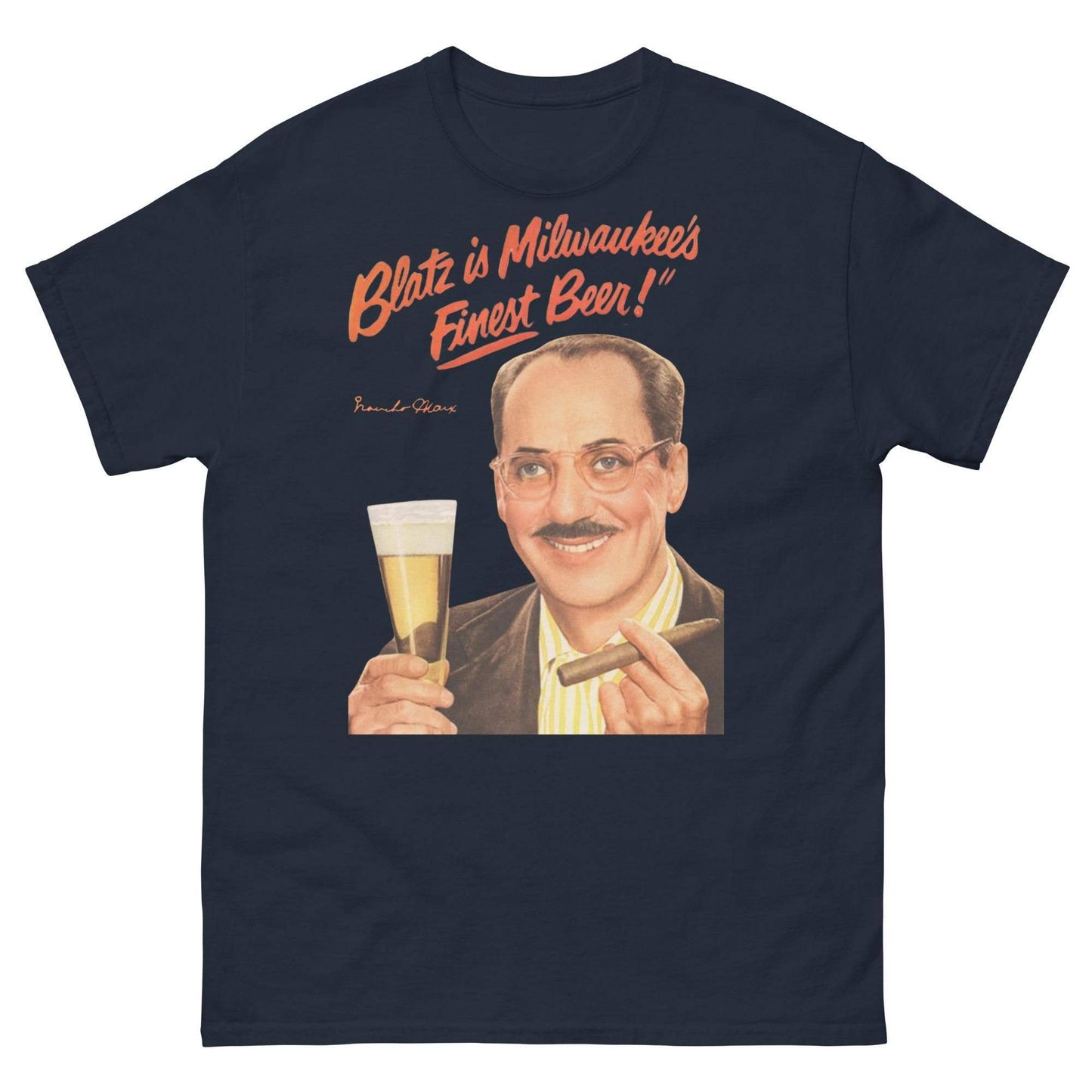 Retro Beer Ad Graphic Tee Vintage 1950S Pub Style Shirt Unisex T-shirt, Sweatshirt, Hoodie, Long Sleeve Tee - T-Shirt, Sweatshirt, Hoodie
