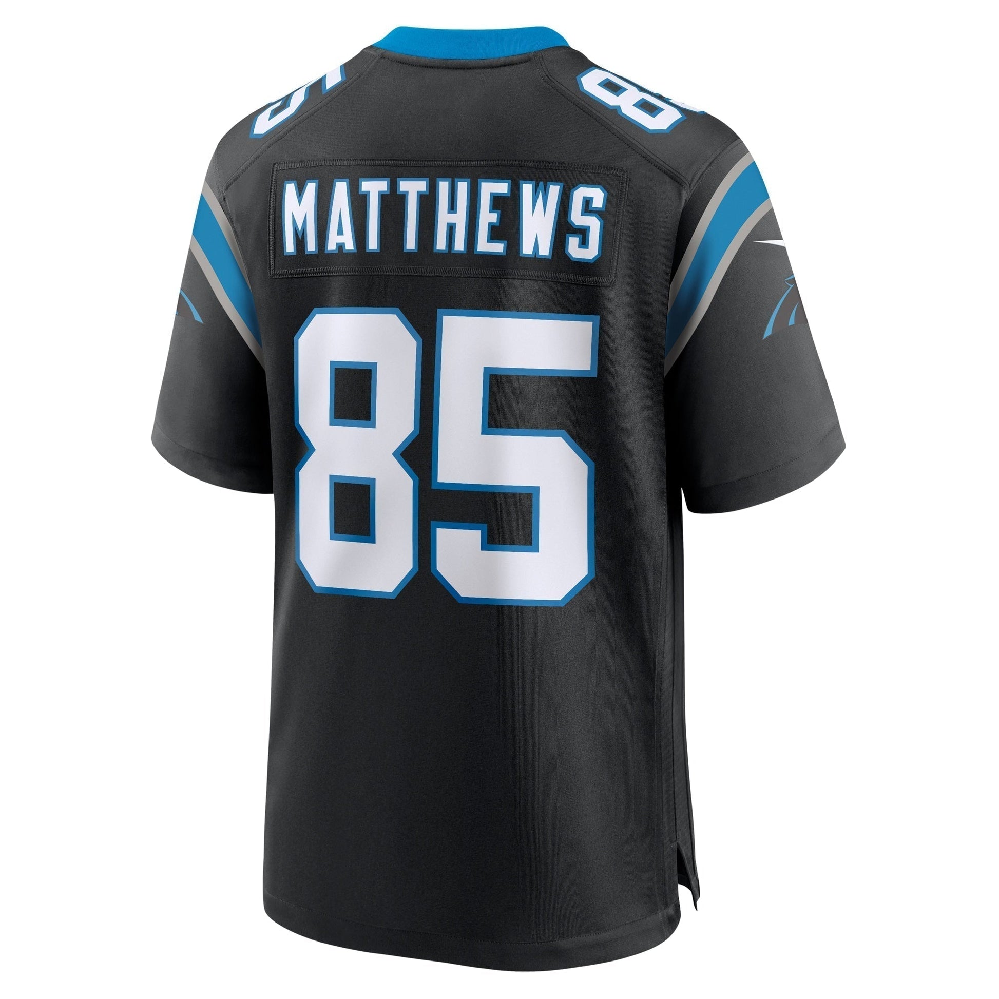 Jordan Matthews Carolina Panthers Game Jersey - Black football jersey product view 3
