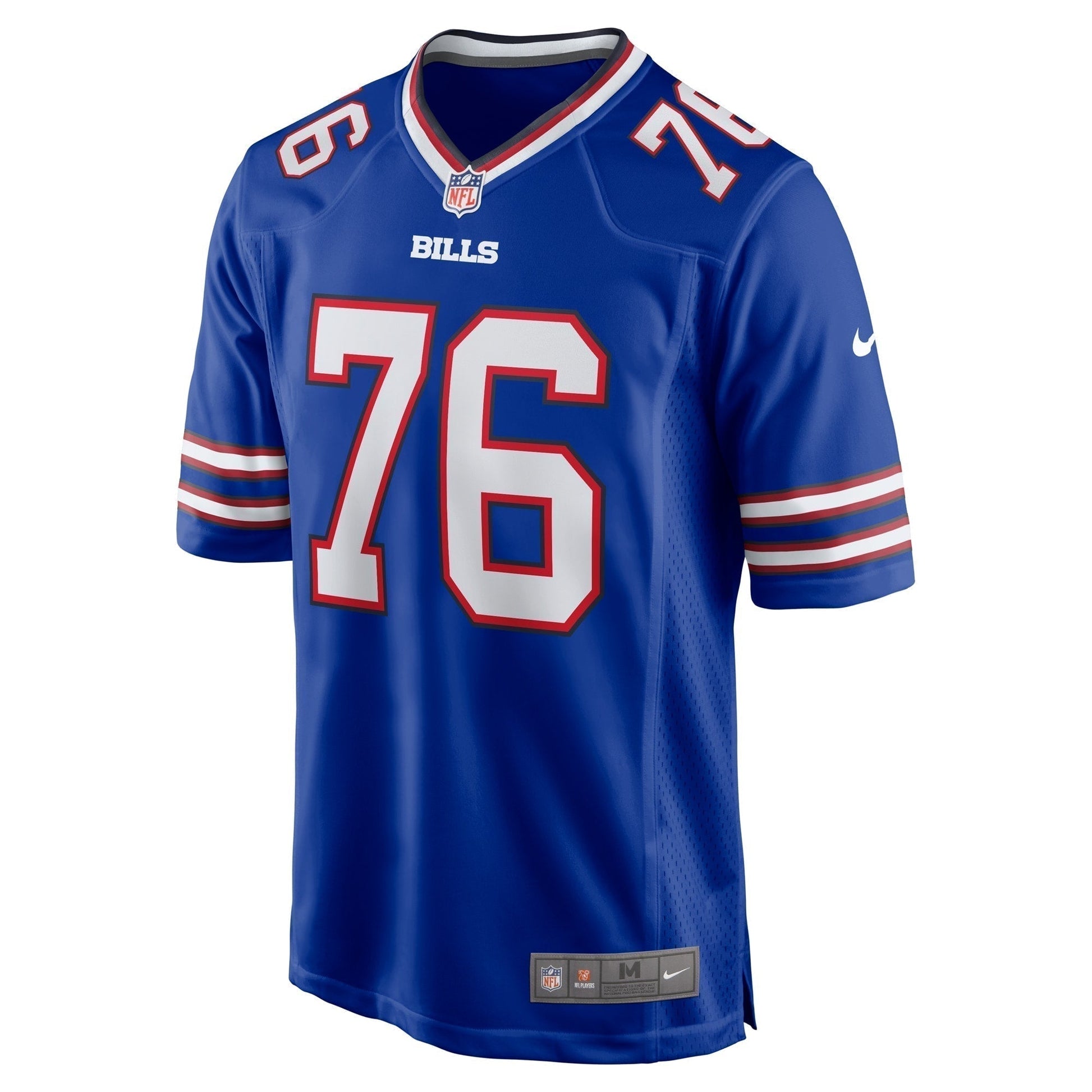 David Edwards Buffalo Bills Game Jersey - Royal football jersey product view 2
