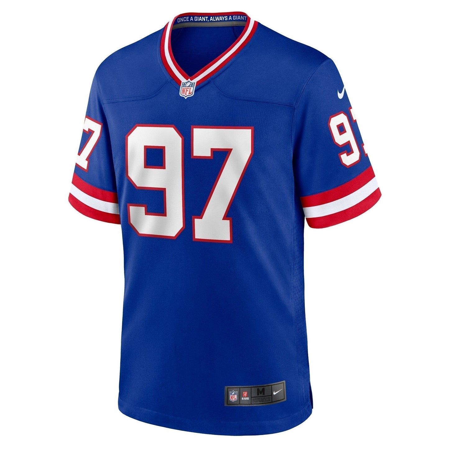 Dexter Lawrence II New York Giants Classic Game Jersey - Royal football jersey product view 2