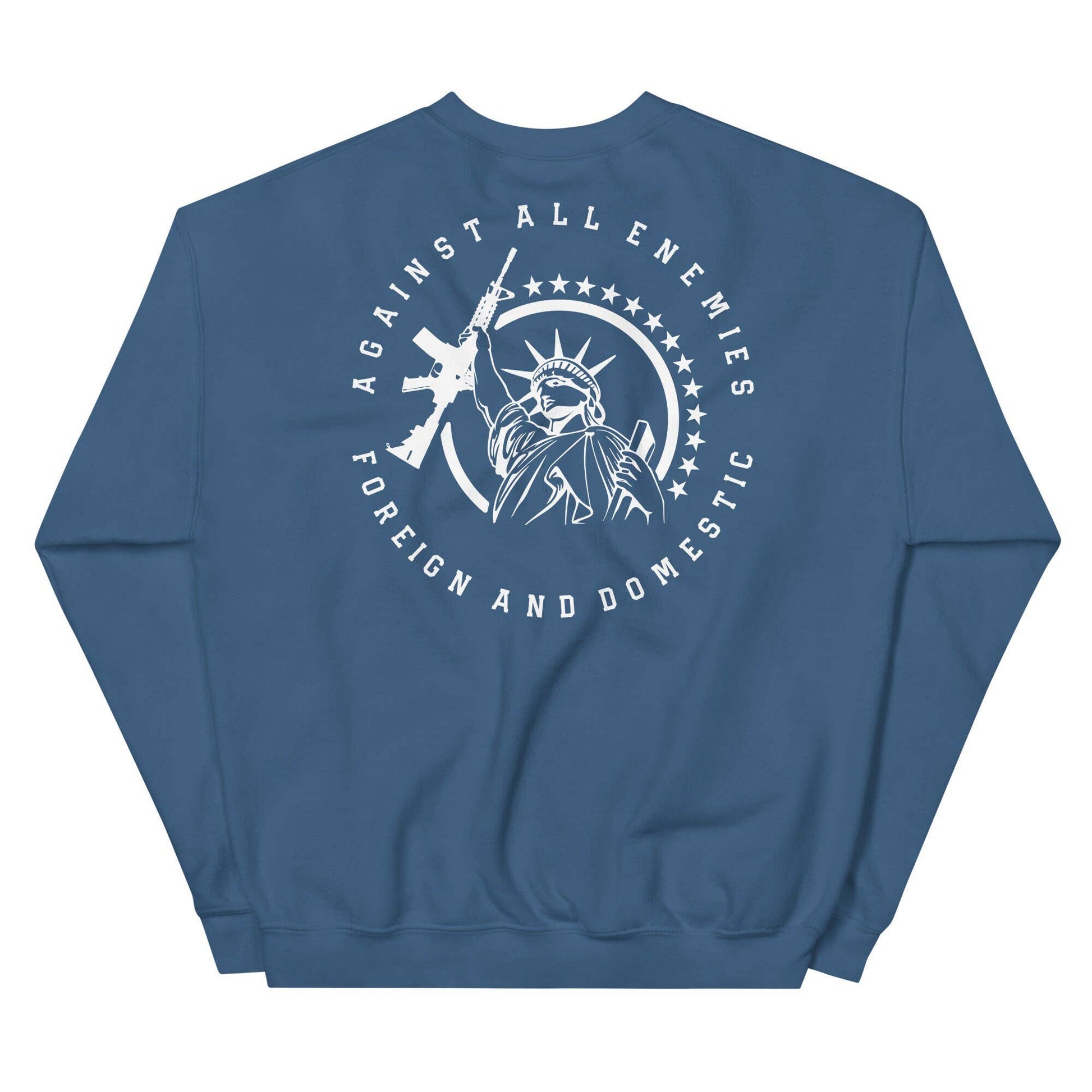 Patriotic Oath Circle Graphic Sweatshirt Unisex T-shirt, Sweatshirt, Hoodie, Long Sleeve Tee - T-Shirt, Sweatshirt, Hoodie