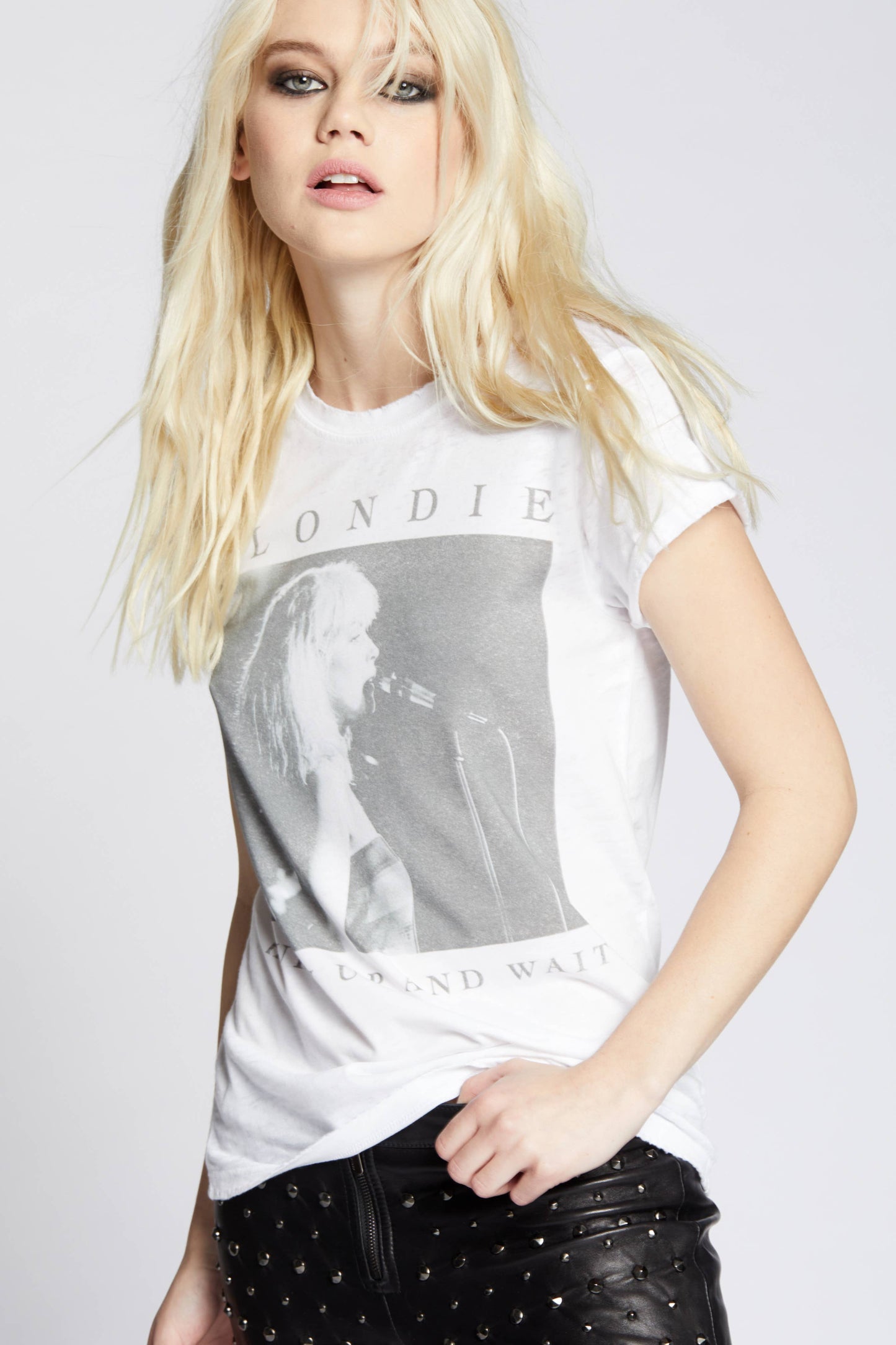 Blondie Hurry Up & Wait Vintage Burn Out Tee Unisex T-shirt, Sweatshirt, Hoodie, Long Sleeve Tee - T-Shirt, Sweatshirt, Hoodie