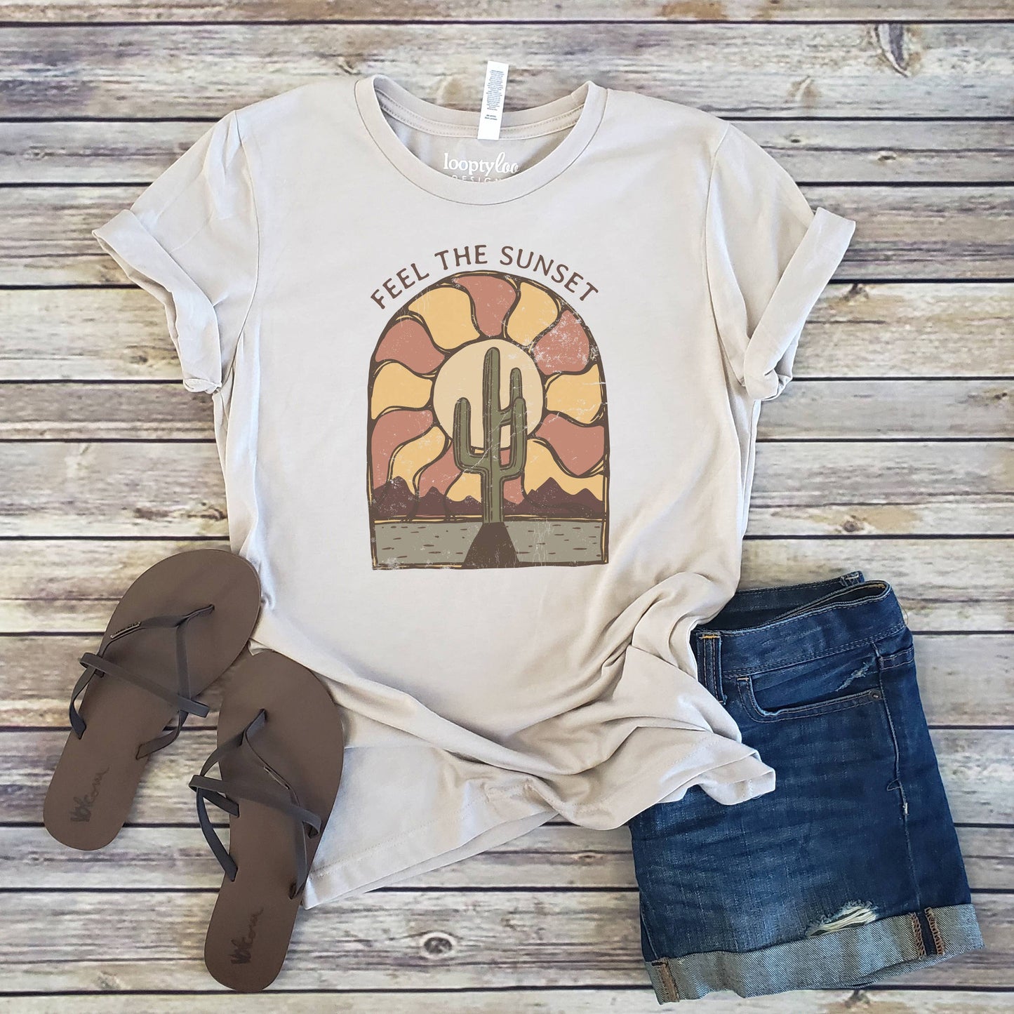 Feel the Sunset Tee | Outdoor | Sizes XS-2XL Unisex T-shirt, Sweatshirt, Hoodie, Long Sleeve Tee - T-Shirt, Sweatshirt, Hoodie