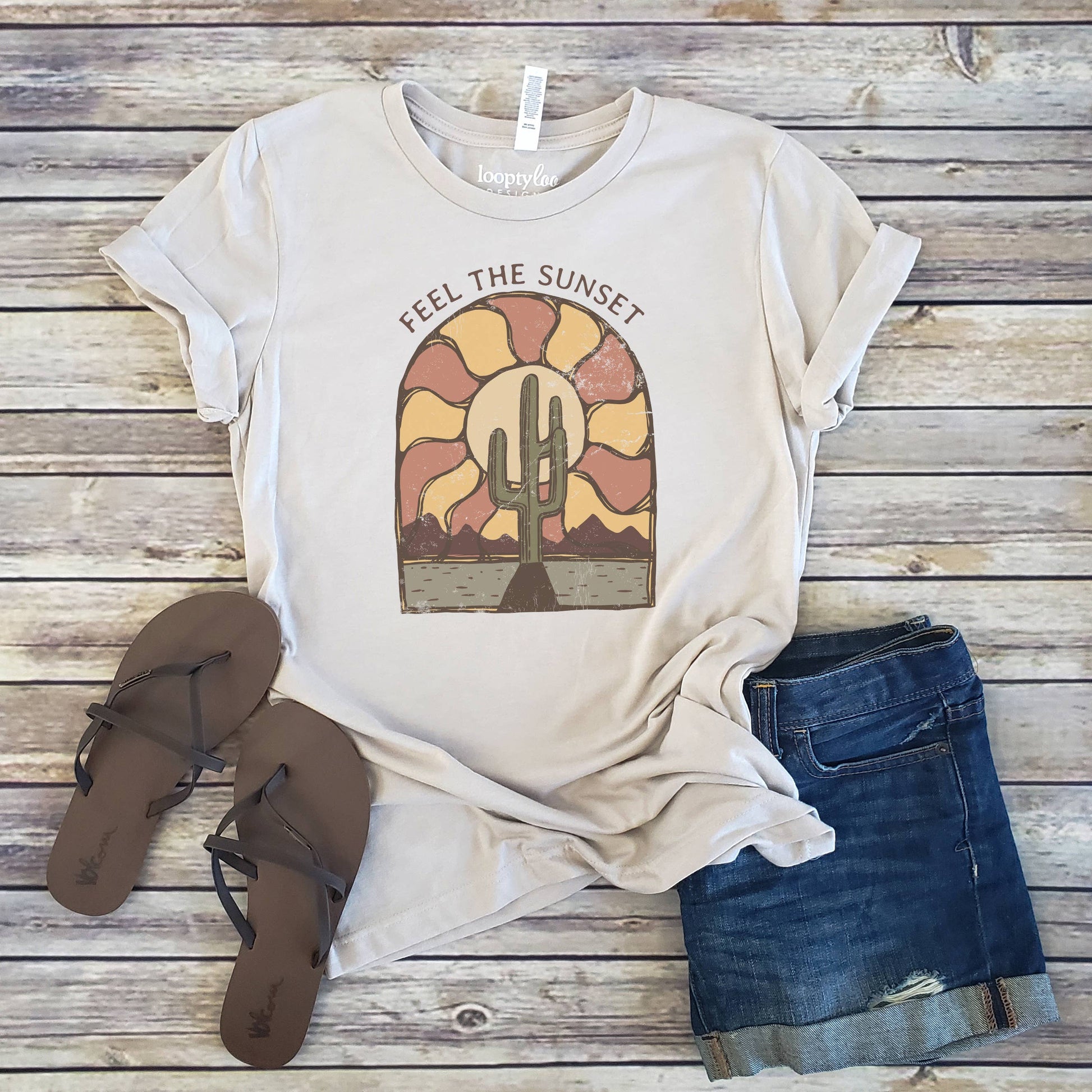 Feel the Sunset Tee | Outdoor | Sizes XS-2XL Unisex T-shirt, Sweatshirt, Hoodie, Long Sleeve Tee - T-Shirt, Sweatshirt, Hoodie