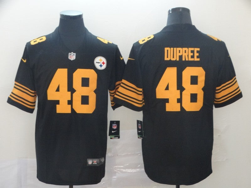Men's Pittsburgh Steelers Bud Dupree Black Alternate Legend Jersey football jersey product view 1