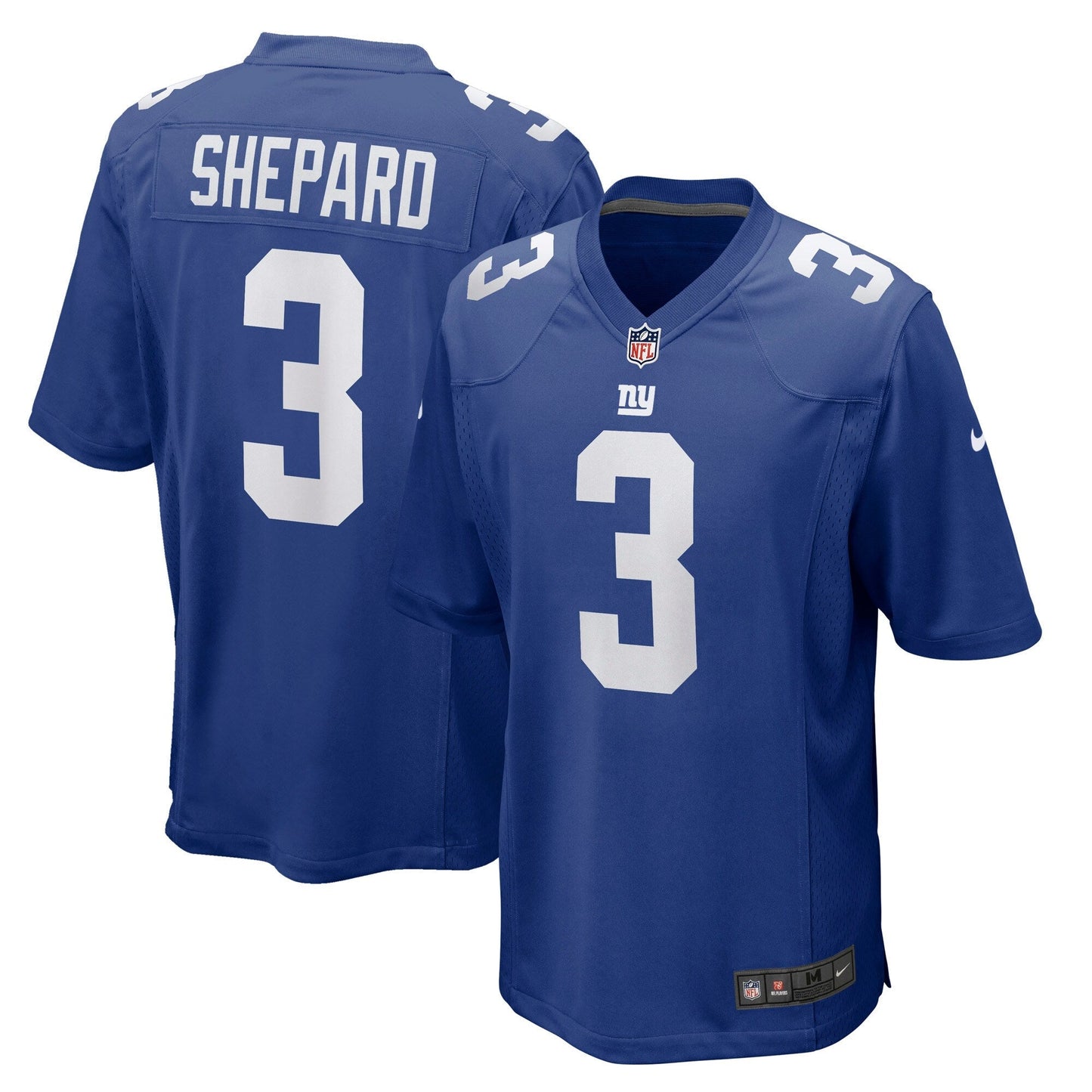 Sterling Shepard New York Giants Game Jersey - Royal football jersey product view 1