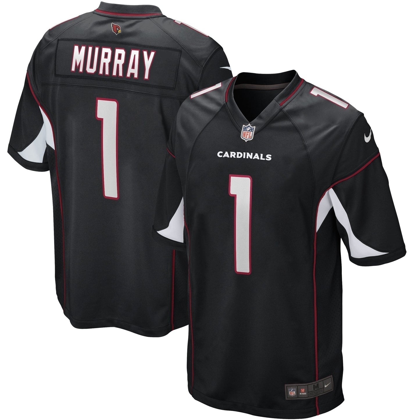 Kyler Murray Arizona Cardinals Alternate Game Jersey - Black football jersey product view 1