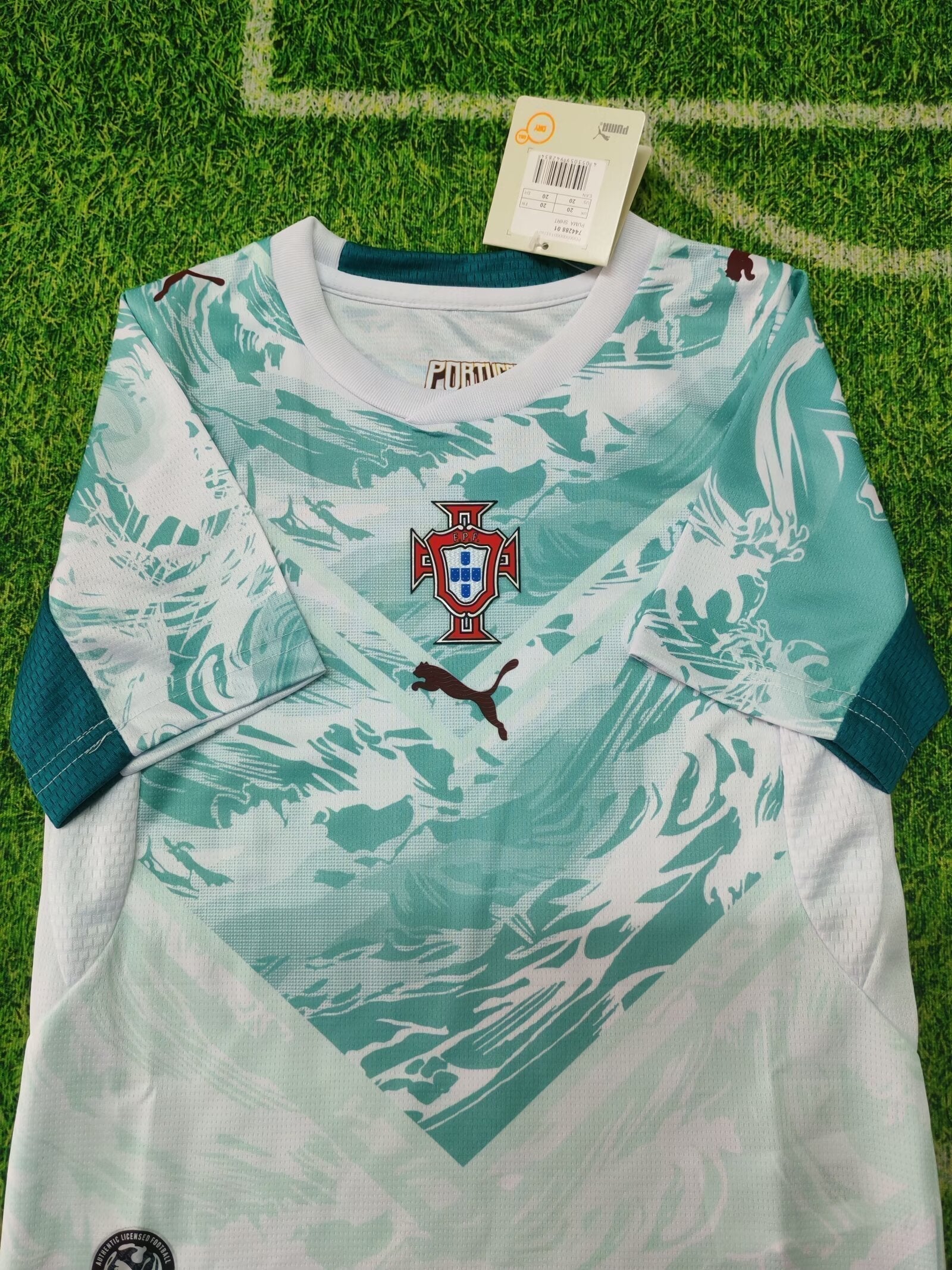 2026-27 Portugal Home Jersey for Kids football jersey product view 2
