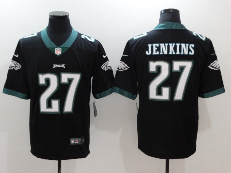 Men's Philadelphia Eagles Malcom Jenkins Black Game Jersey football jersey product view 1