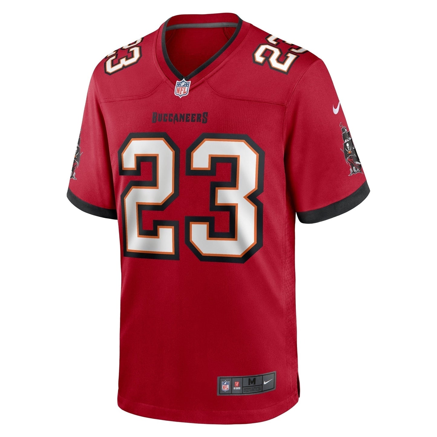 Ryan Neal Tampa Bay Buccaneers Game Jersey - Red football jersey product view 2