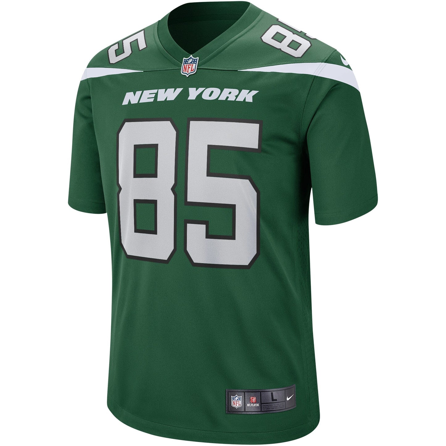 Wesley Walker New York Jets Game Retired Jersey - Gotham Green football jersey product view 2