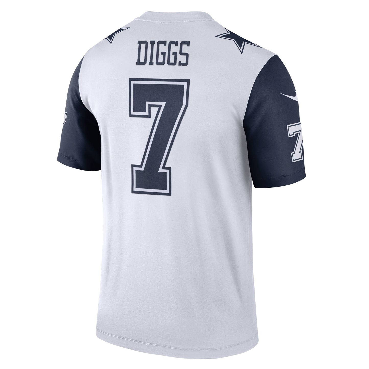 Trevon Diggs Dallas Cowboys Legend Jersey - White football jersey product view 3
