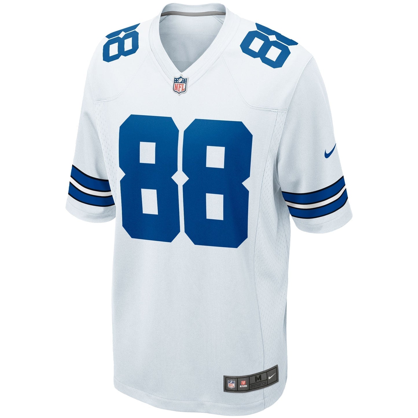 CeeDee Lamb Dallas Cowboys Game Team Jersey - White football jersey product view 2
