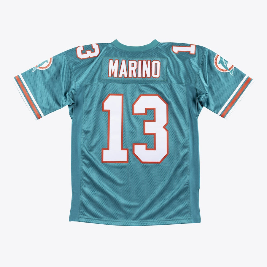Men's Dan Marino Aqua Miami Dolphins 1994 Jersey football jersey product view 2