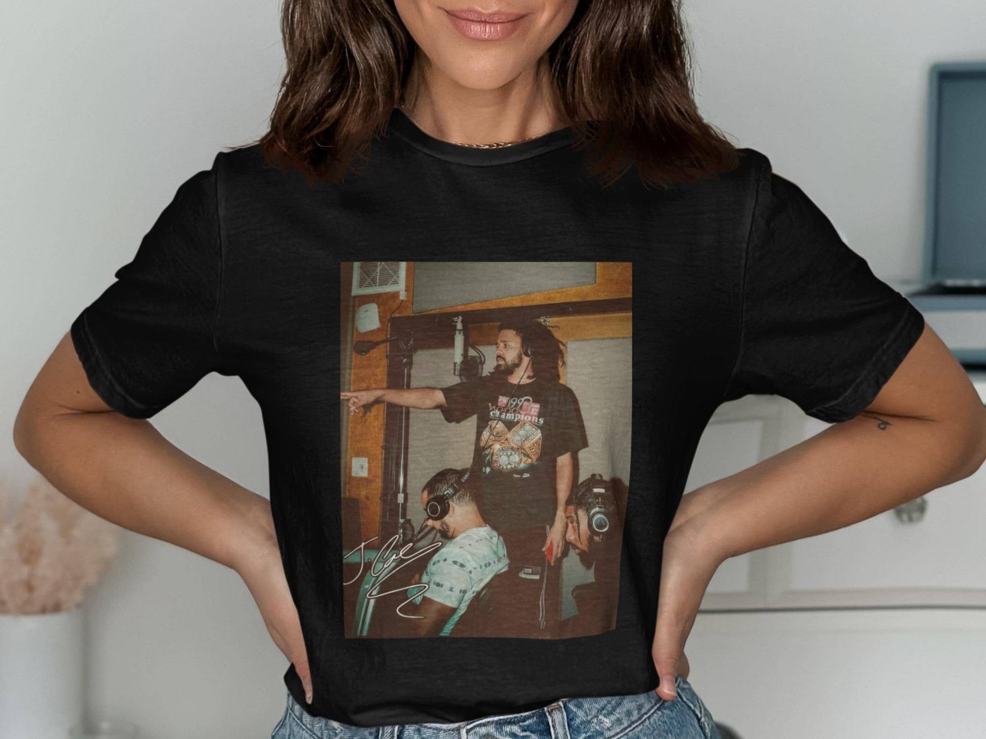 Vintage J Cole Hip Hop Rap Tee, Retro Shirt For Music Lovers Unisex T-shirt, Sweatshirt, Hoodie, Long Sleeve Tee - T-Shirt, Sweatshirt, Hoodie