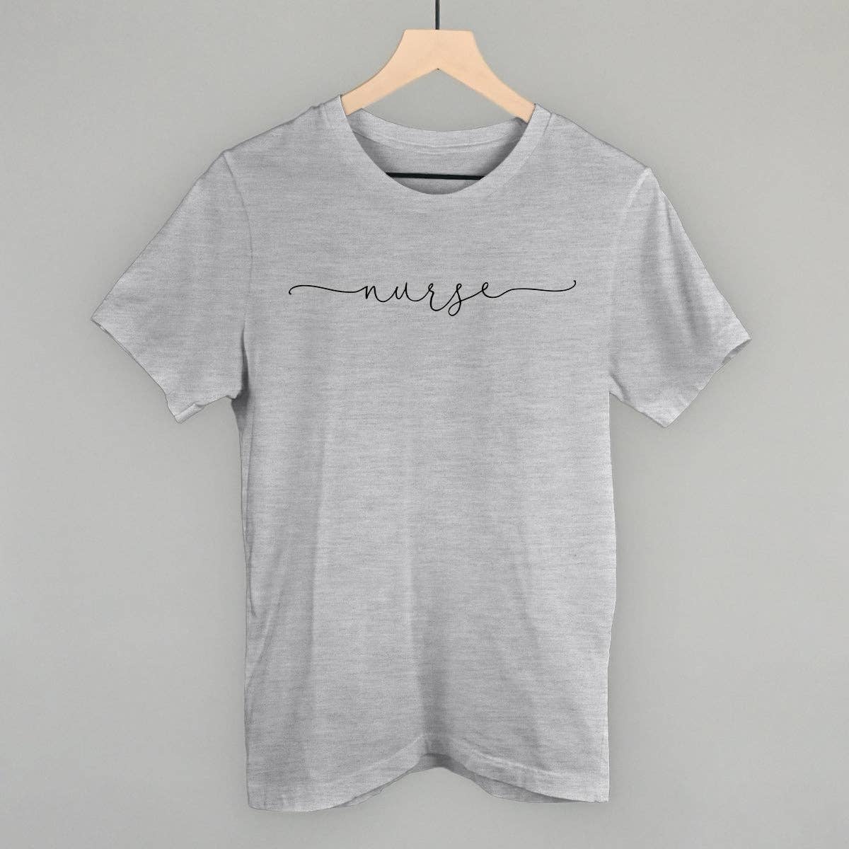 Nurse (Cursive) Unisex T-shirt, Sweatshirt, Hoodie, Long Sleeve Tee - T-Shirt, Sweatshirt, Hoodie