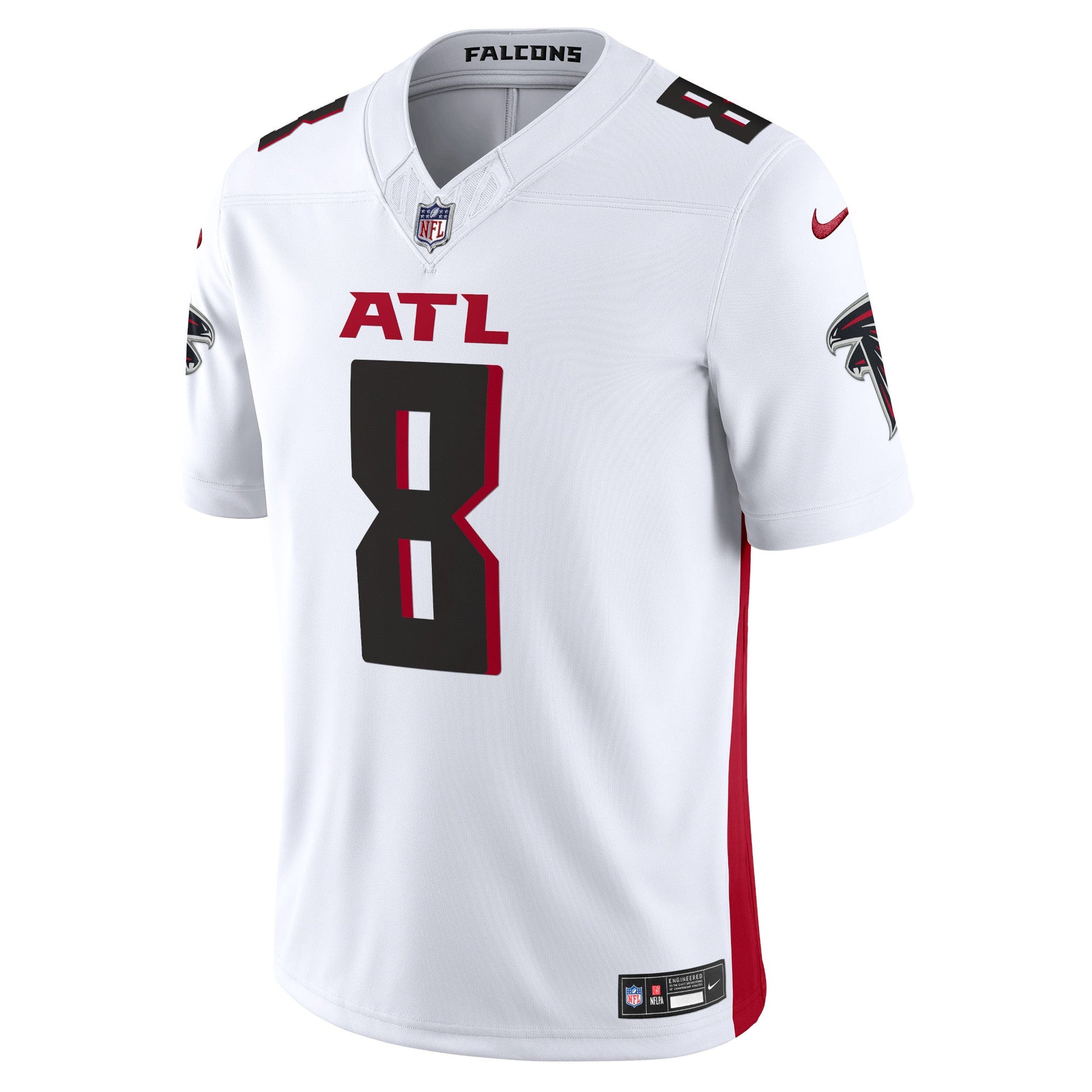 Kyle Pitts Atlanta Falcons Vapor F.U.S.E. Limited Jersey - White football jersey product view 2