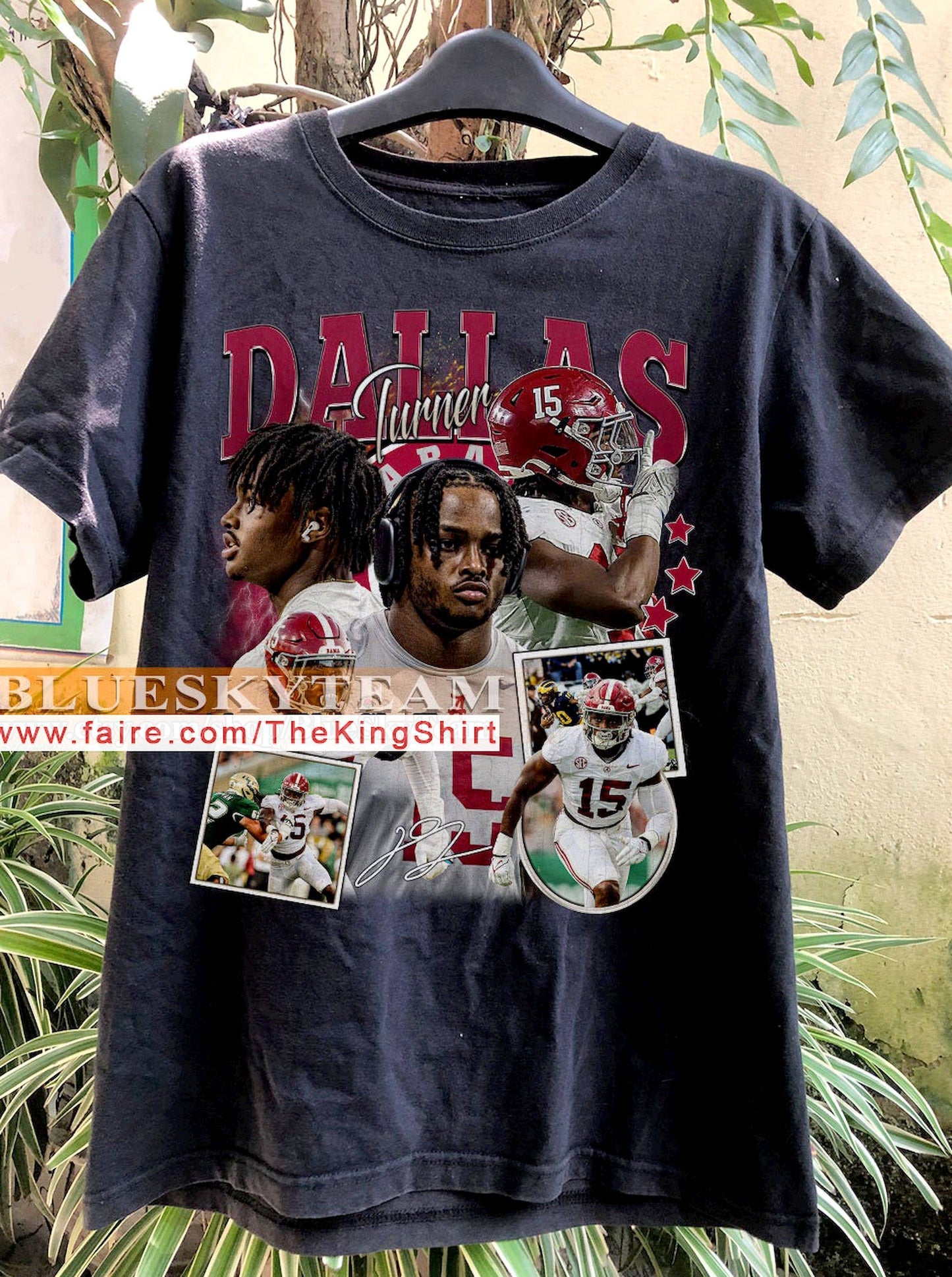 Vintage 90s Dallas Turner T-Shirt - Retro Football Gift AZ01 Unisex T-shirt, Sweatshirt, Hoodie, Long Sleeve Tee - T-Shirt, Sweatshirt, Hoodie