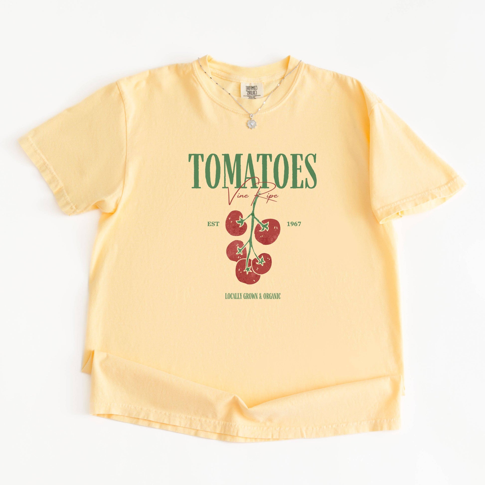 Graphic Tee Coastal, Tomatoes Tee, Trendy Graphic Tee Unisex T-shirt, Sweatshirt, Hoodie, Long Sleeve Tee - T-Shirt, Sweatshirt, Hoodie
