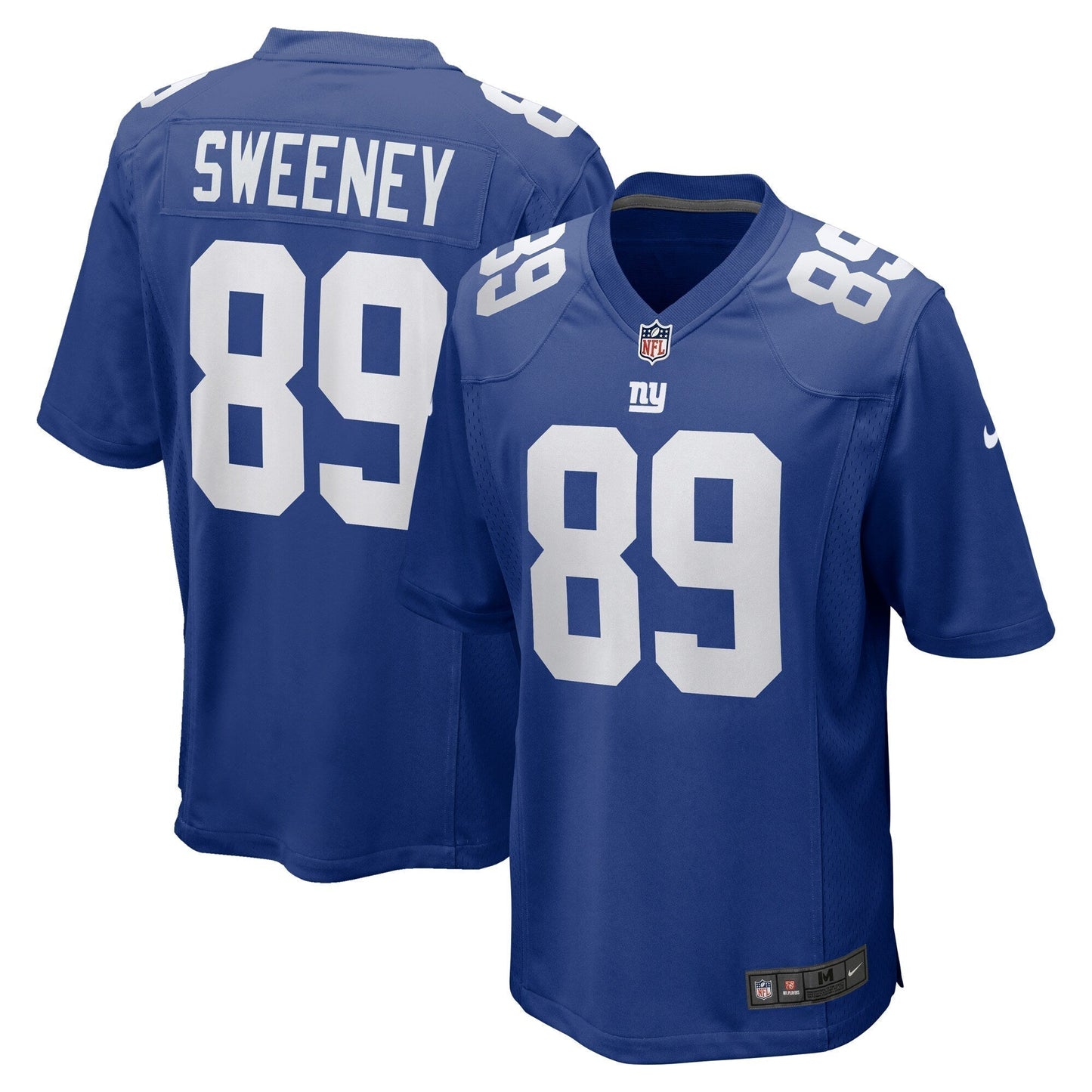 Tommy Sweeney New York Giants Game Jersey - Royal football jersey product view 1
