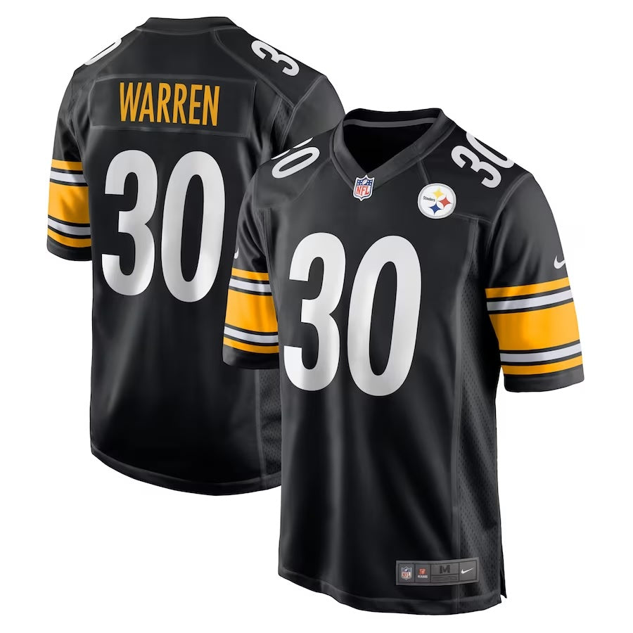 Jaylen Warren Pittsburgh Steelers Jersey football jersey product view 1