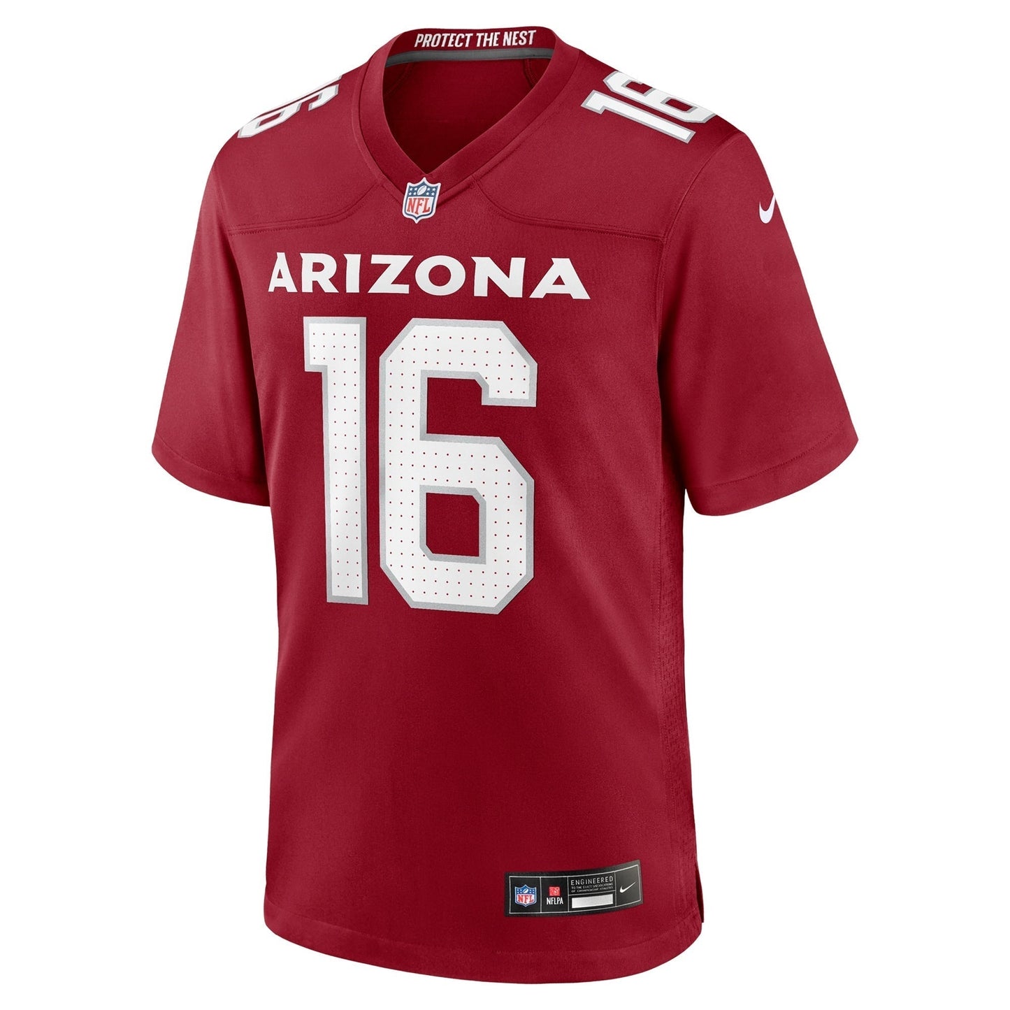 Max Melton Arizona Cardinals Team Game Jersey - Cardinal football jersey product view 2