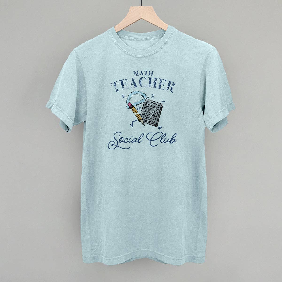 Math Teacher Social Club Unisex T-shirt, Sweatshirt, Hoodie, Long Sleeve Tee - T-Shirt, Sweatshirt, Hoodie