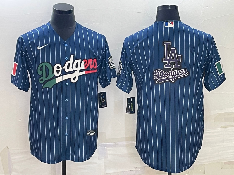 Men's Los Angeles Dodgers Royal Alternate Replica Team Jersey baseball jersey product view 1