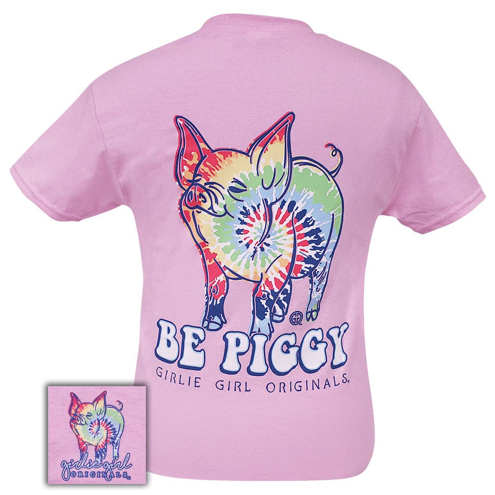 Tie Dye Pig Pattern-Light Pink SS-2029 Unisex T-shirt, Sweatshirt, Hoodie, Long Sleeve Tee - T-Shirt, Sweatshirt, Hoodie