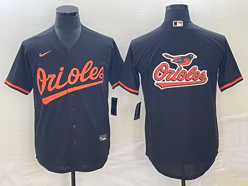 Men's Baltimore Orioles Black Alternate Replica Team Jersey baseball jersey product view 1