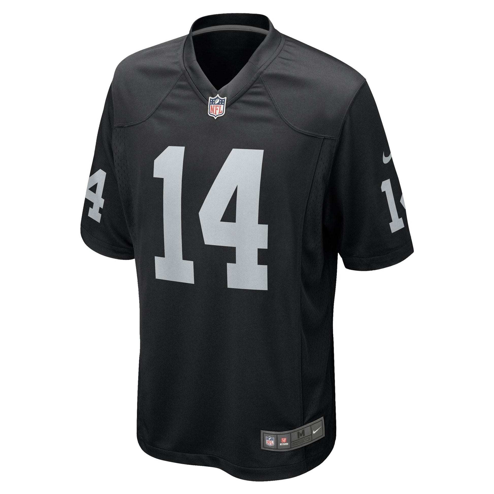 Marquez Callaway Las Vegas Raiders Team Game Jersey - Black football jersey product view 2