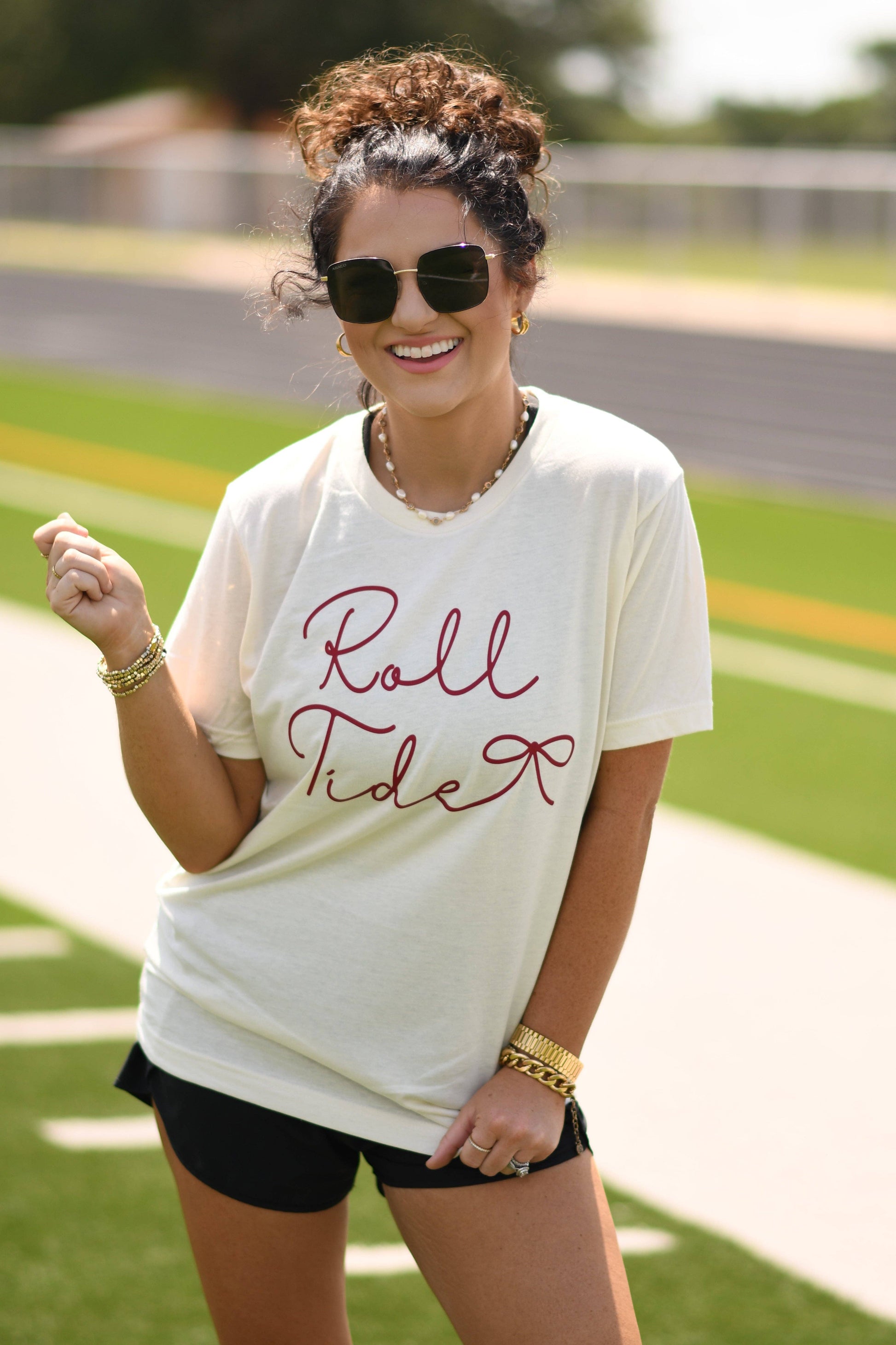 Roll Tide Bow Tee Unisex T-shirt, Sweatshirt, Hoodie, Long Sleeve Tee - T-Shirt, Sweatshirt, Hoodie