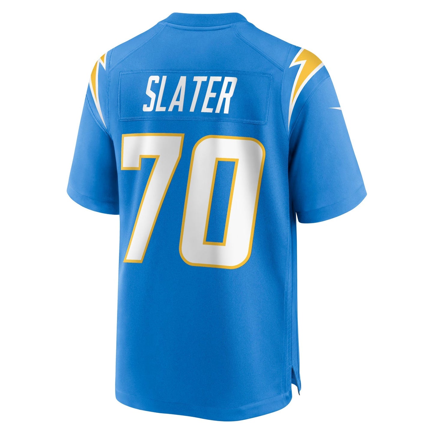 Los Angeles Chargers Rashawn Slater Powder Blue Game Jersey football jersey product view 1
