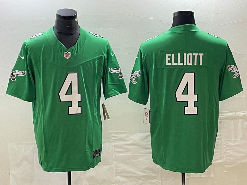 Men's Philadelphia Eagles Jake Elliott Kelly Green Game Jersey football jersey product view 1
