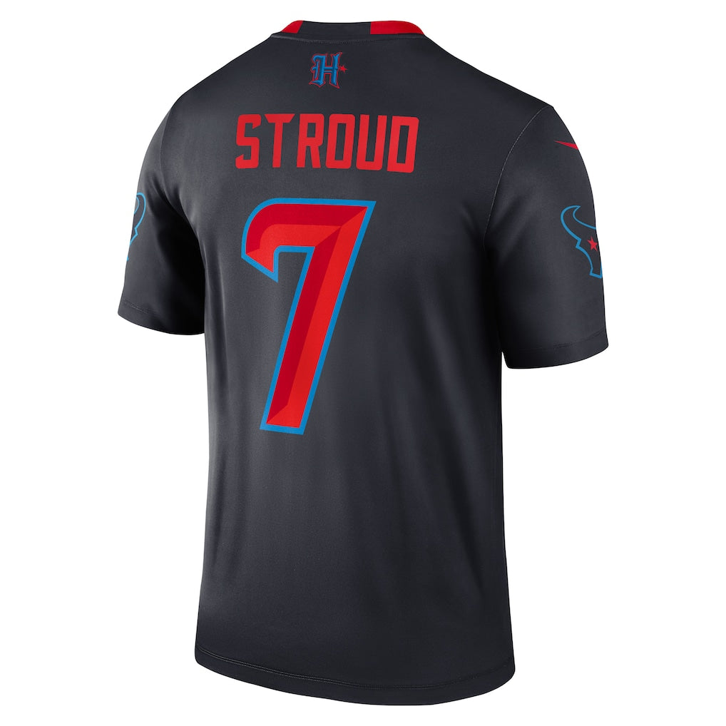 H.Texans #7 C.J. Stroud Navy Legend Player Performance Top Jersey football jersey product view 1