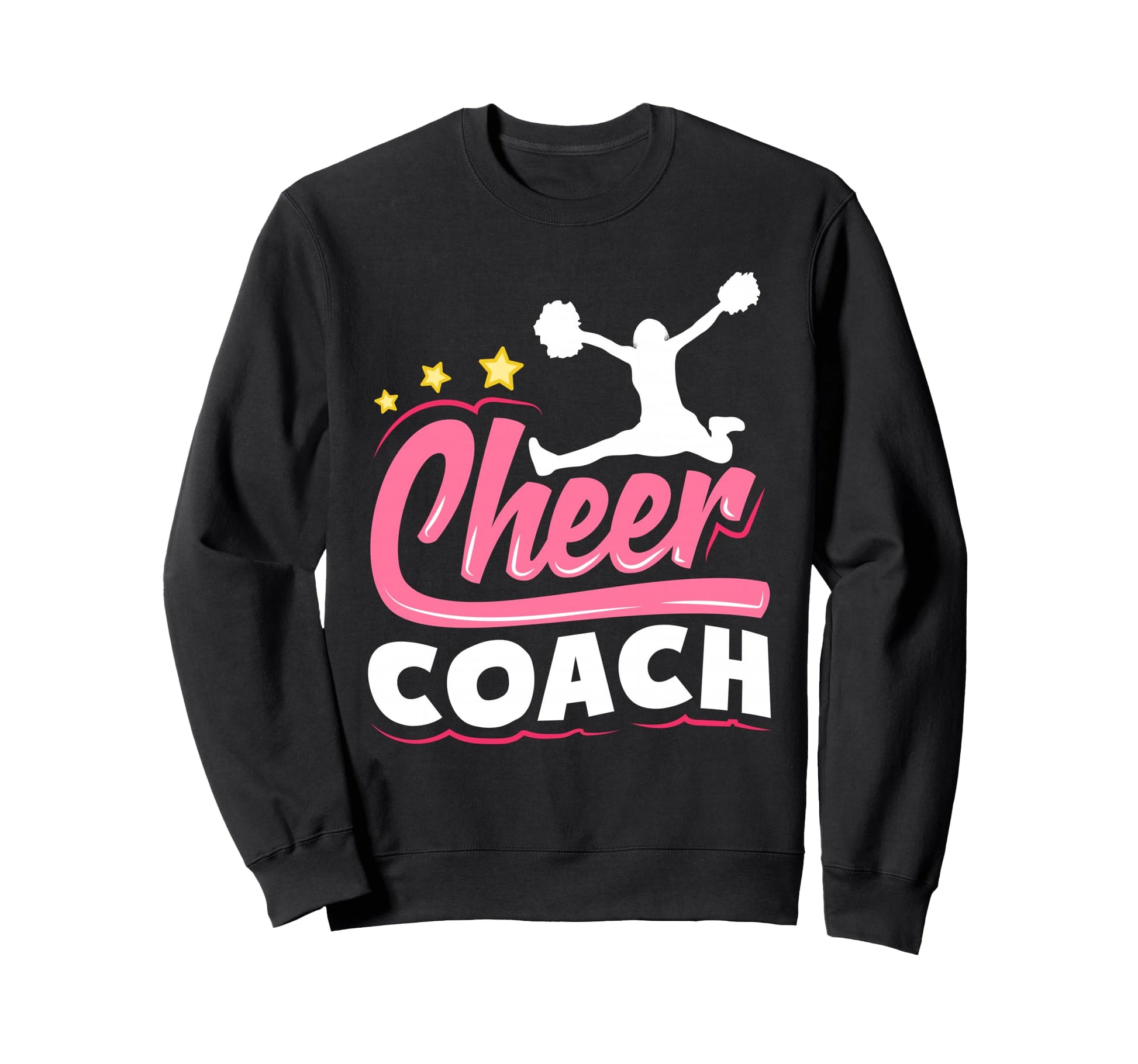 Womens Cheer Coach Megaphone Sweatshirt - Custom Art Print Unisex - T-Shirt, Sweatshirt, Hoodie
