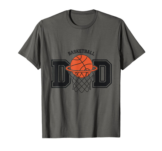 Basketball Dad T-Shirt - Aesthetic Graphic Unisex - T-Shirt, Sweatshirt, Hoodie
