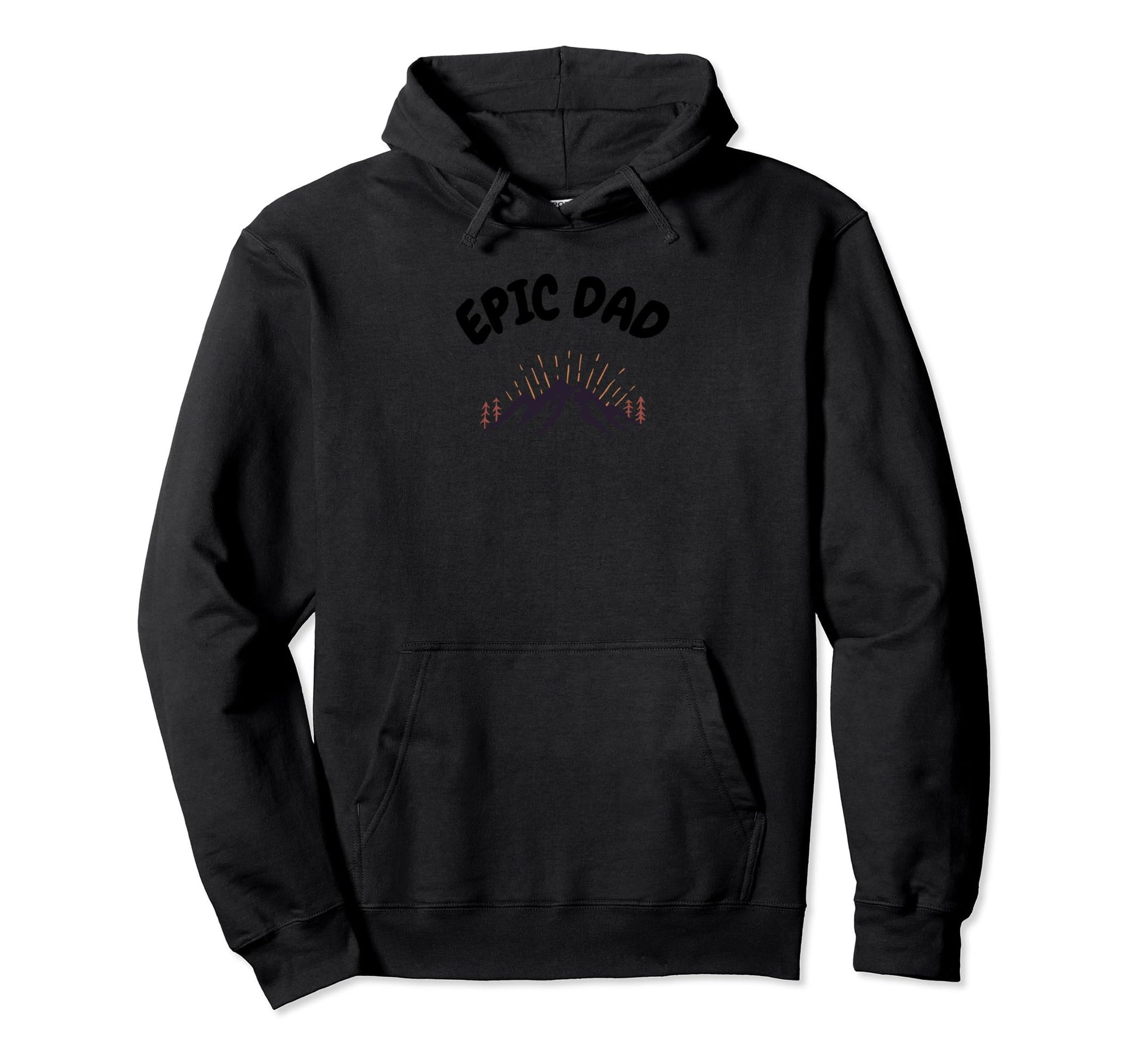 Epic Dad Hunting Fishing Camping Hoodie - Aesthetic Graphic Unisex - T-Shirt, Sweatshirt, Hoodie