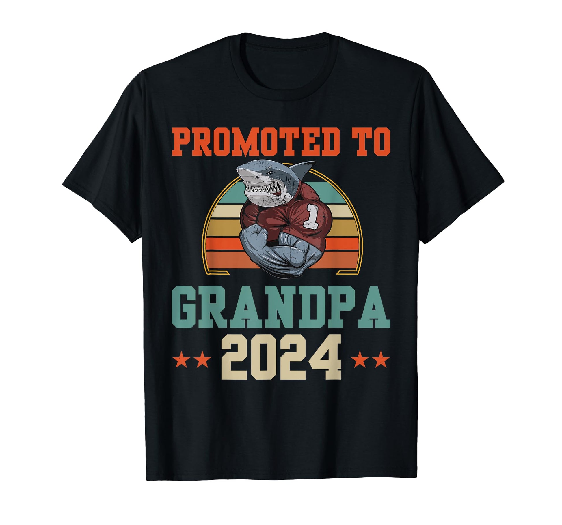 First Time Grandpa Est 2024 Promoted To T-Shirt - Unique Graphic Unisex - T-Shirt, Sweatshirt, Hoodie