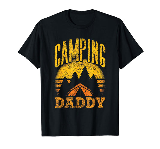 Camping Daddy Camper Campsite Lover Camp T-Shirt - Custom Art Print Unisex - T-Shirt, Sweatshirt, Hoodie