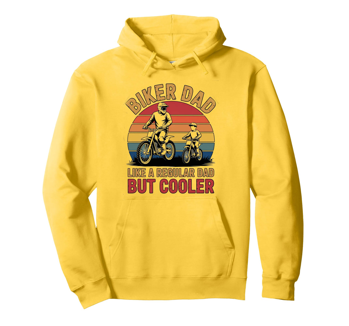 Im Biker Dad Motorcycle Funny Bike Hoodie - Casual Everyday Wear Unisex - T-Shirt, Sweatshirt, Hoodie