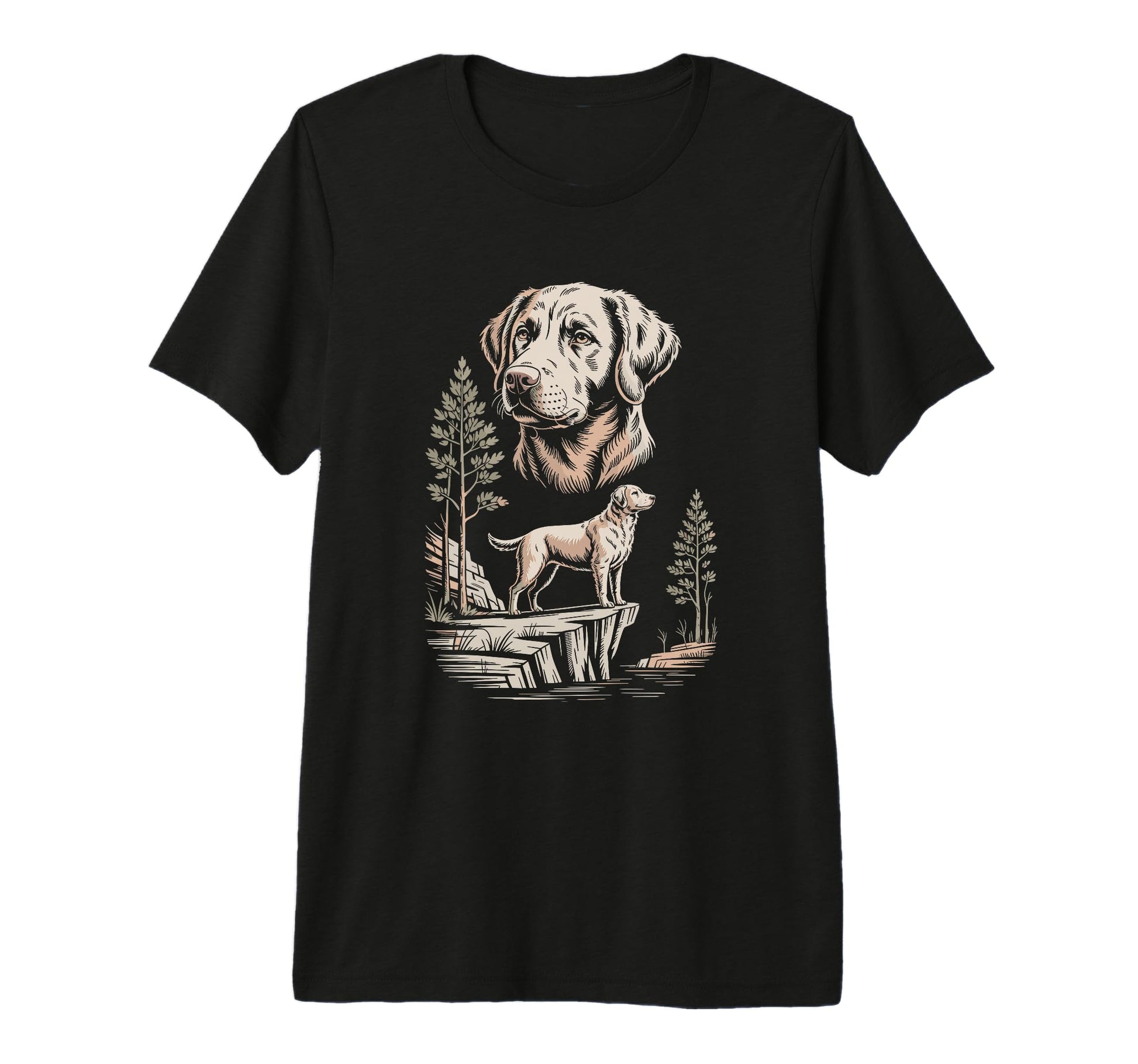Mom Dad Chesapeake Bay Retriever Dog T-Shirt - Fun Novelty Design Unisex - T-Shirt, Sweatshirt, Hoodie