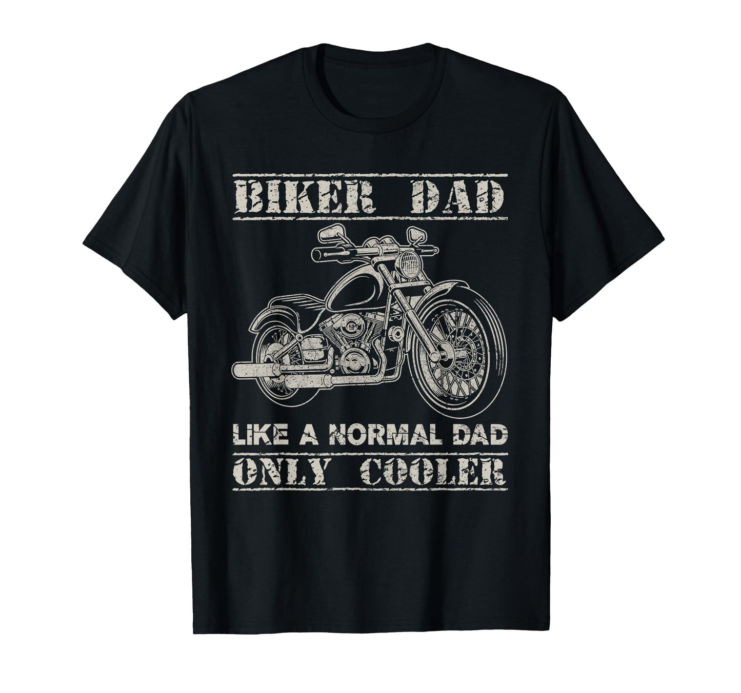 Biker Dad Moto Motorcycle Lovers T-Shirt - Streetwear Style Unisex - T-Shirt, Sweatshirt, Hoodie