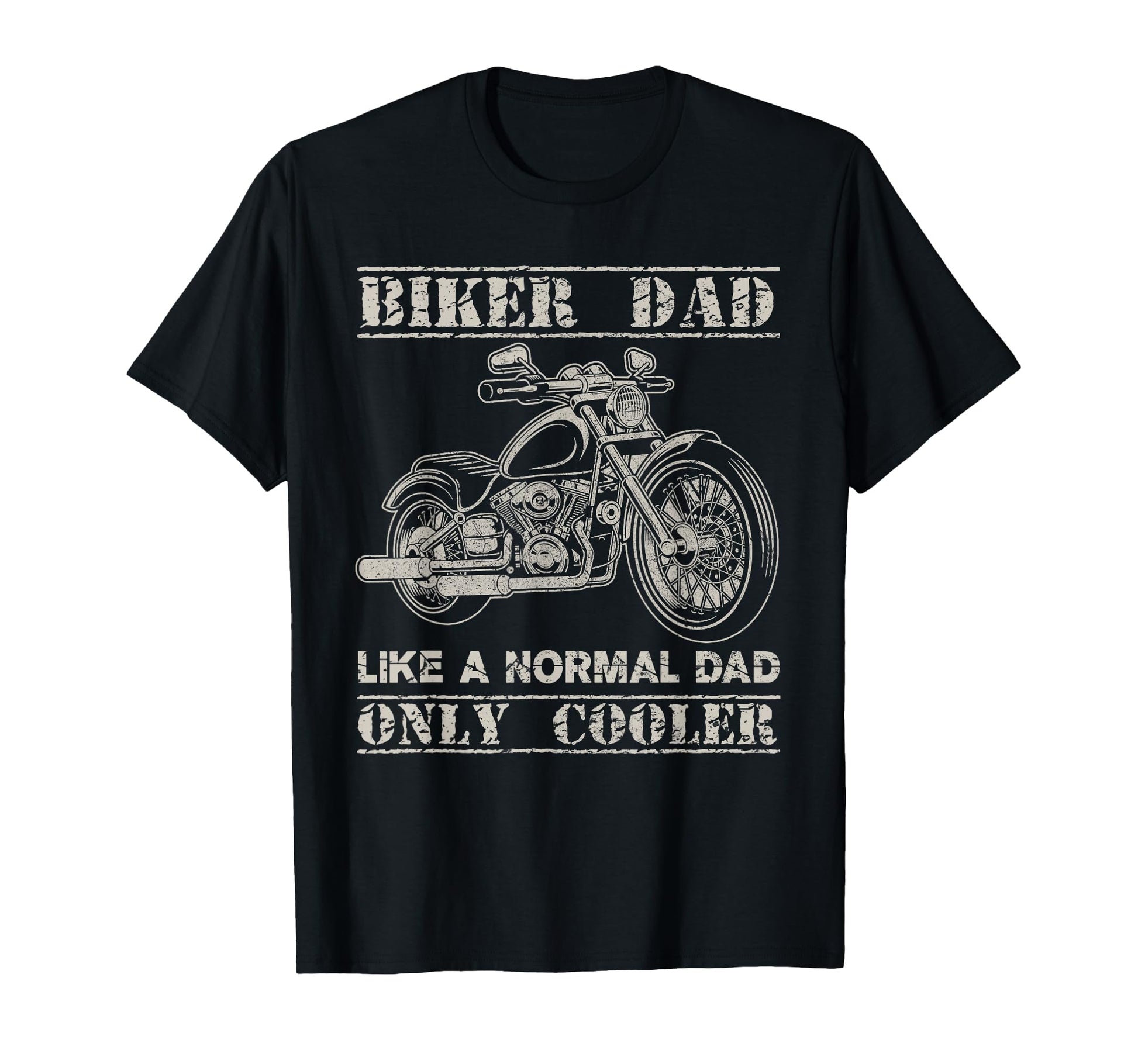 Biker Dad Moto Motorcycle Lovers T-Shirt - Streetwear Style Unisex - T-Shirt, Sweatshirt, Hoodie