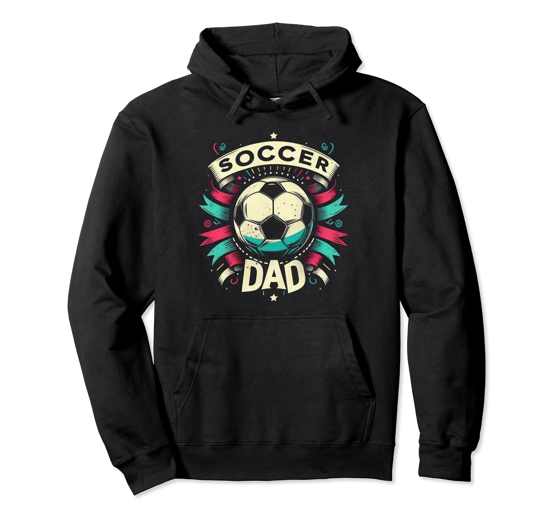 Soccer Dad Family Matching Dad Fathers Hoodie - Aesthetic Graphic Unisex - T-Shirt, Sweatshirt, Hoodie