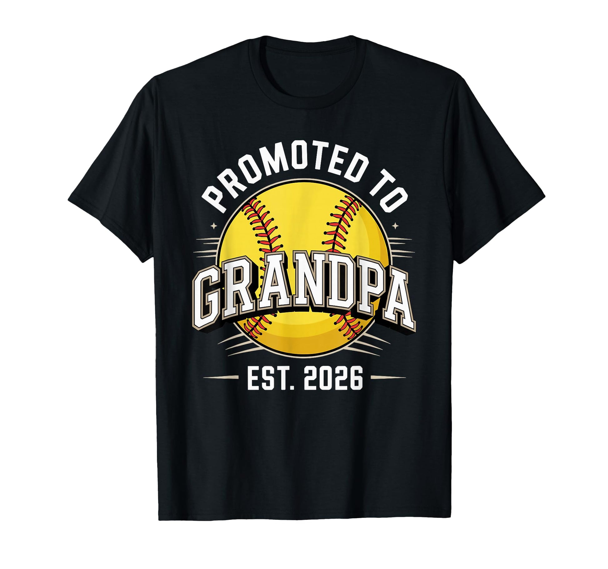 Promoted To Grandpa Est 2026 New T-Shirt - Graphic Print for Adults - T-Shirt, Sweatshirt, Hoodie